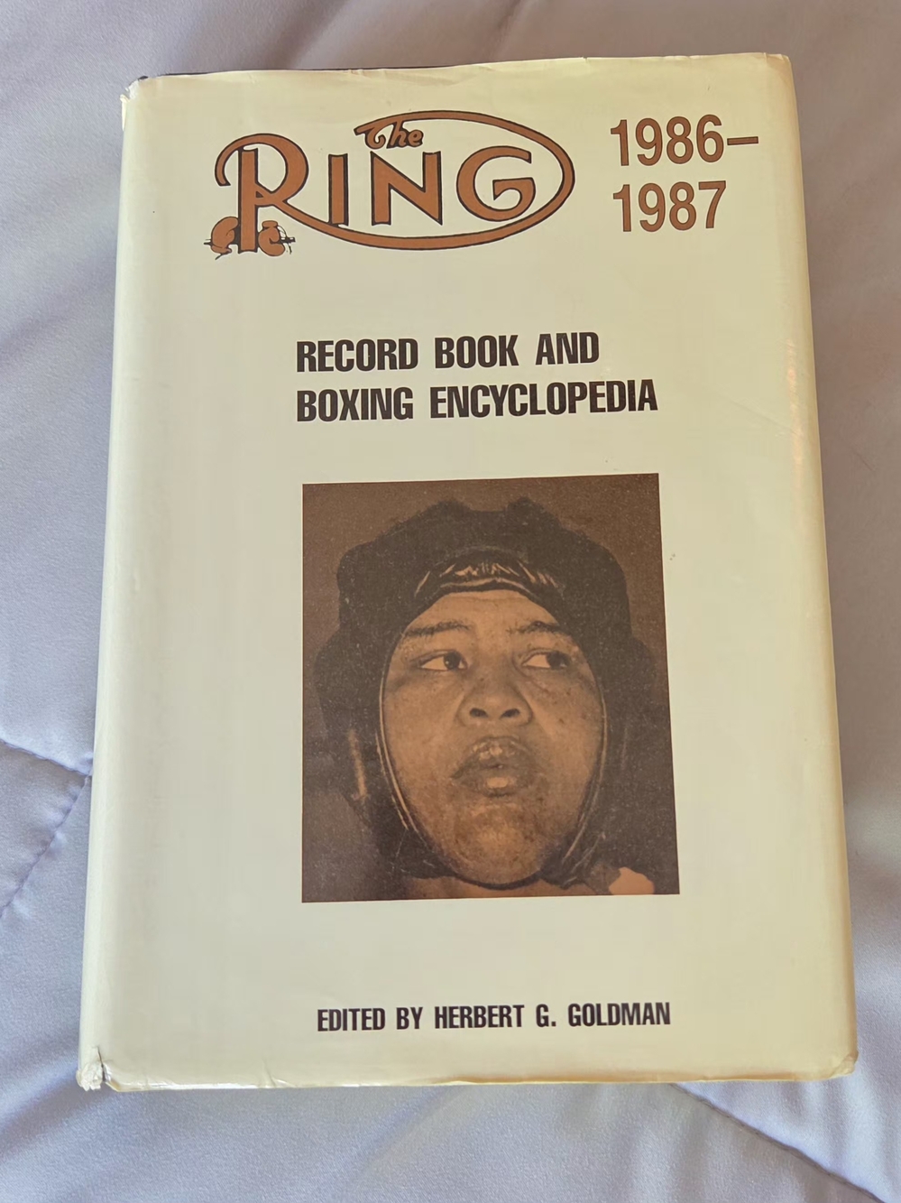 The Ring 1986-1987 Nat Fleischer's Record Book Editor Herbert Goldman EUC Boxing